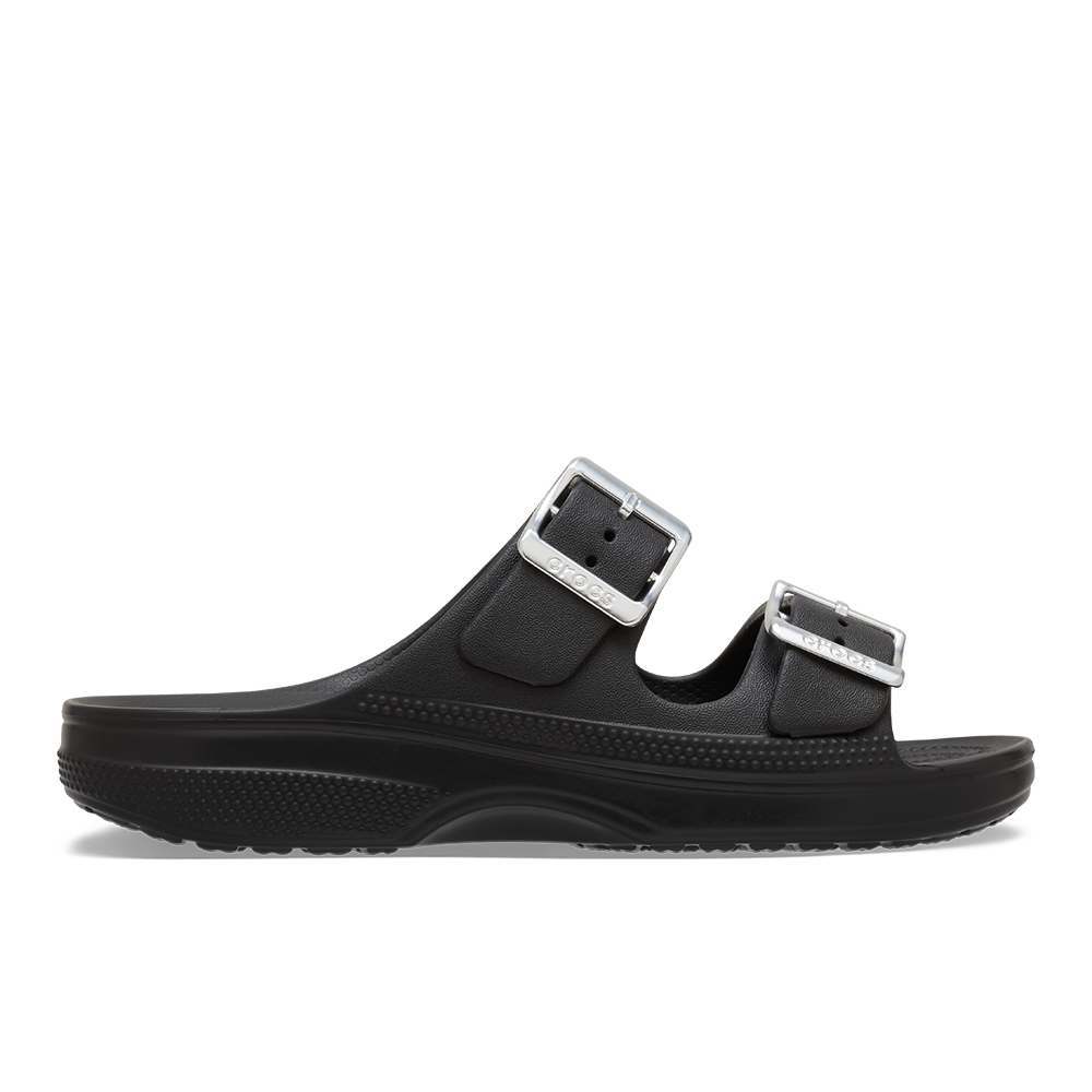 Women's Metallic Buckle Saturday Sandal