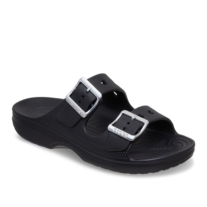 Women's Metallic Buckle Saturday Sandal
