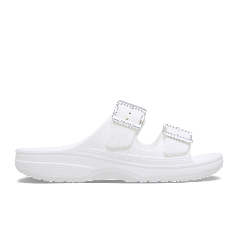 Women's Metallic Buckle Saturday Sandal