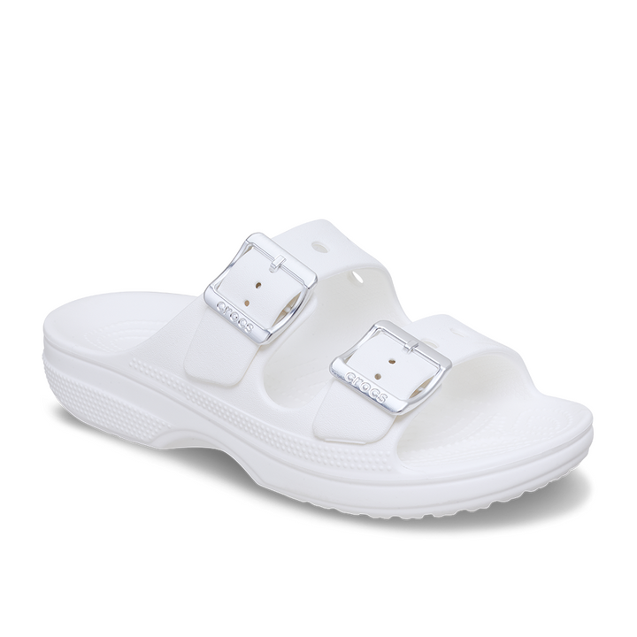 Women's Metallic Buckle Saturday Sandal
