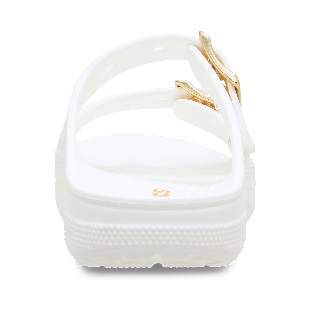 Women's Metallic Buckle Saturday Sandal