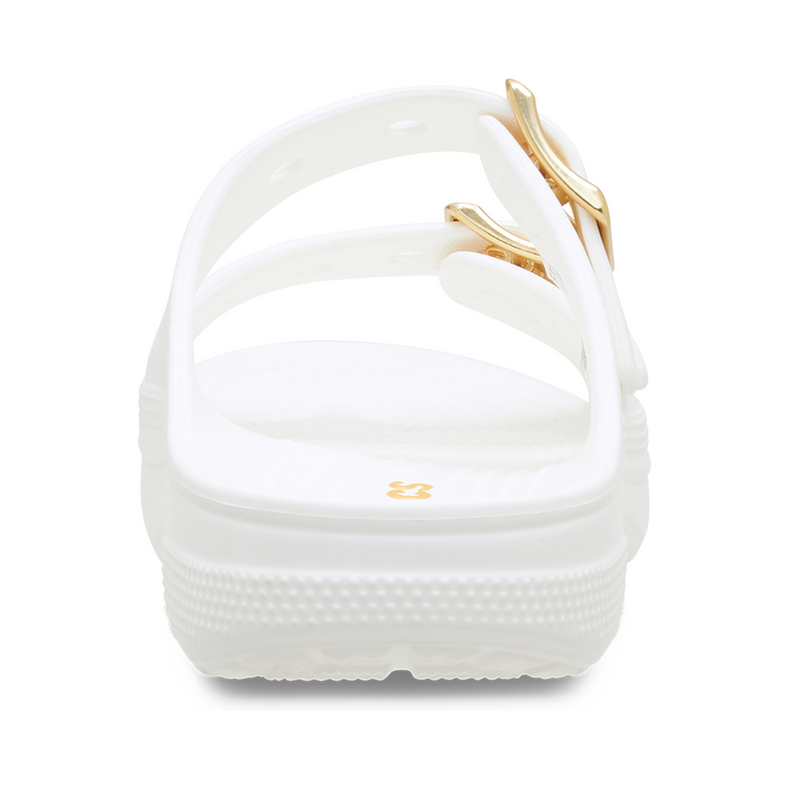 Women's Metallic Buckle Saturday Sandal