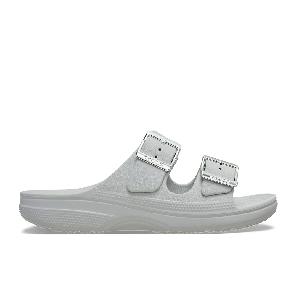 Women's Metallic Buckle Saturday Sandal