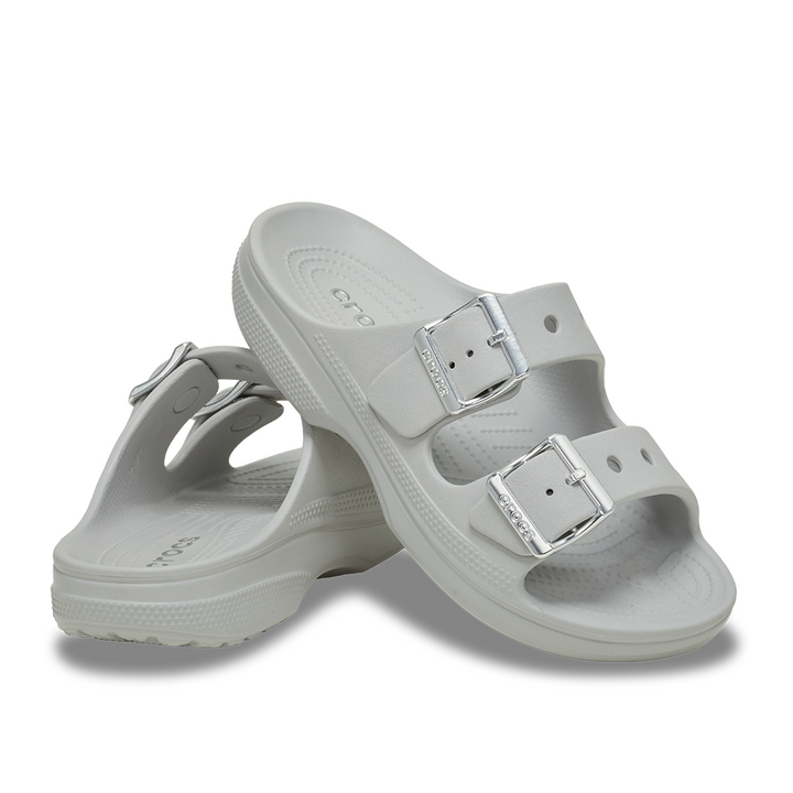 Women's Metallic Buckle Saturday Sandal