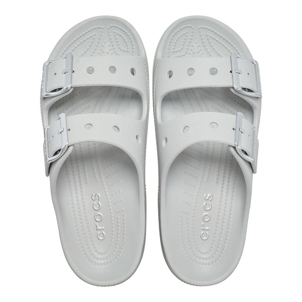 Women's Metallic Buckle Saturday Sandal