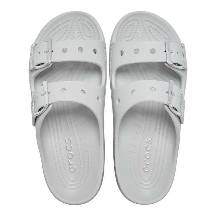 Women's Metallic Buckle Saturday Sandal