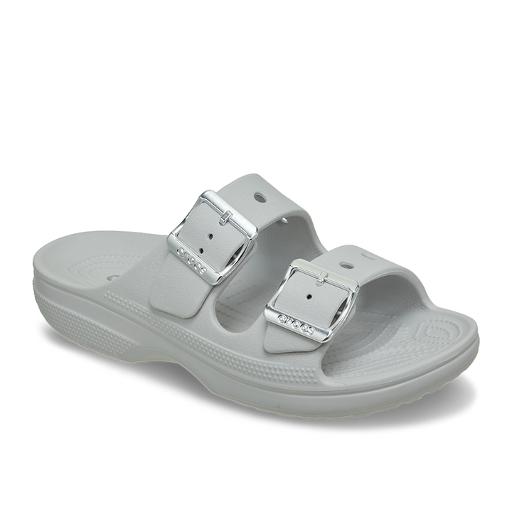 Women's Metallic Buckle Saturday Sandal
