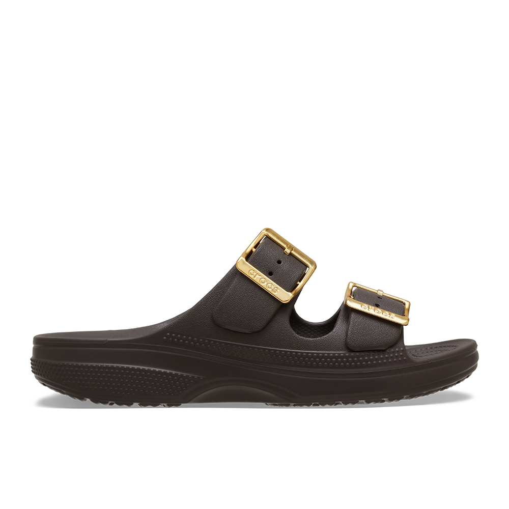 Women's Metallic Buckle Saturday Sandal