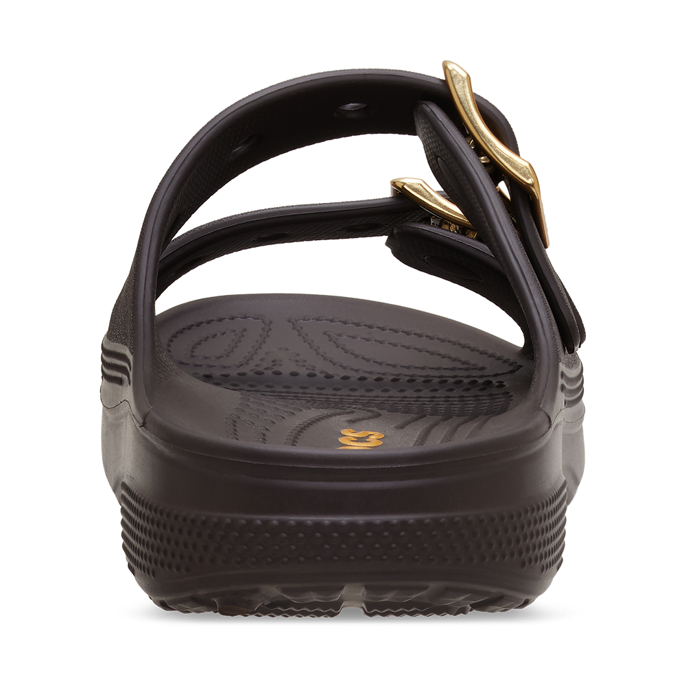Women's Metallic Buckle Saturday Sandal