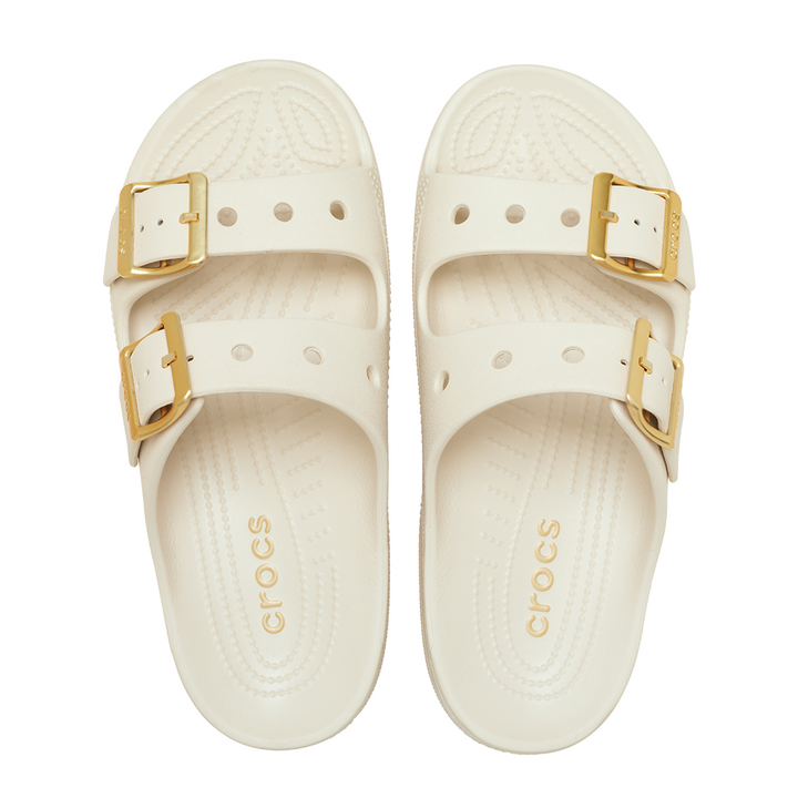 Women's Metallic Buckle Saturday Sandal