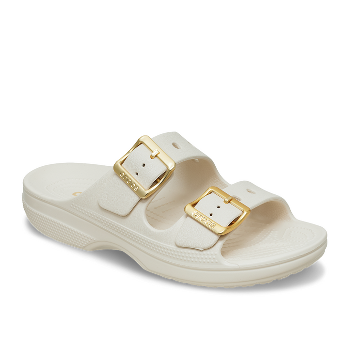 Women's Metallic Buckle Saturday Sandal