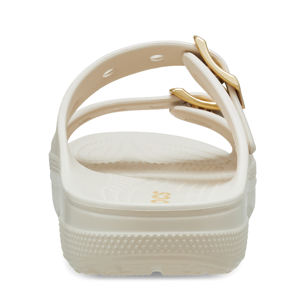Women's Metallic Buckle Saturday Sandal