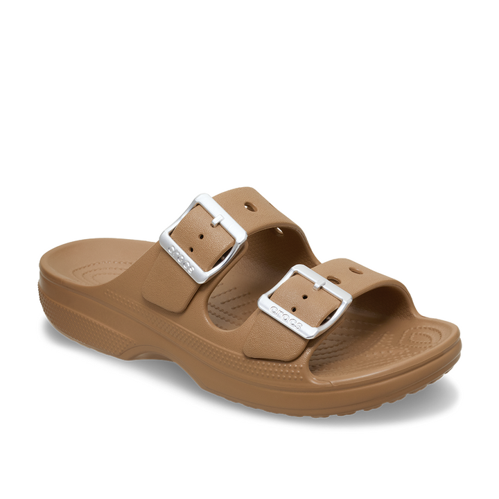 Women's Metallic Buckle Saturday Sandal