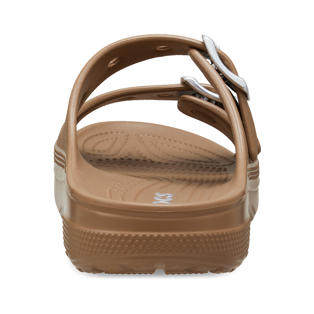 Women's Metallic Buckle Saturday Sandal