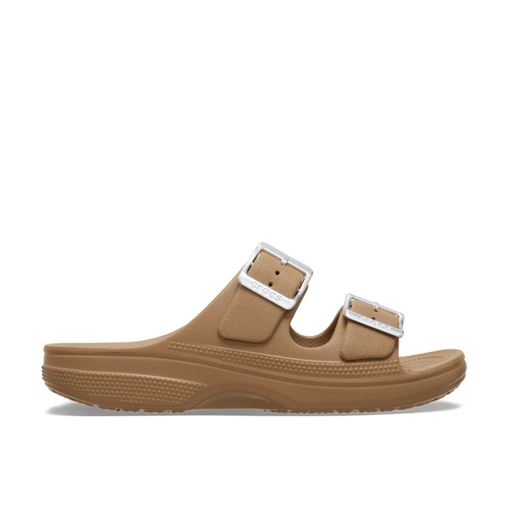Women's Metallic Buckle Saturday Sandal
