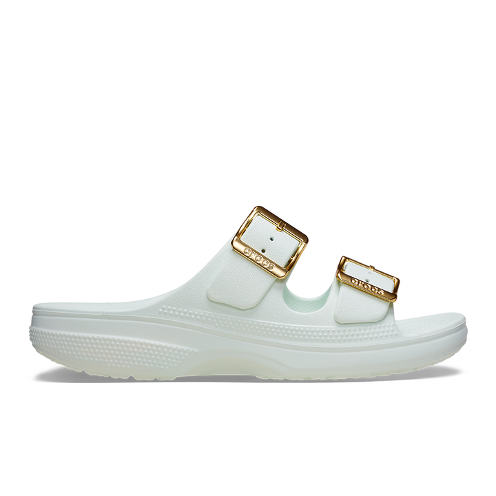 Women's Metallic Buckle Saturday Sandal