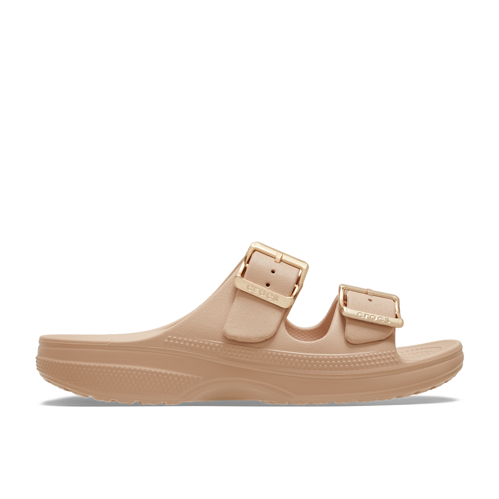 Women's Metallic Buckle Saturday Sandal