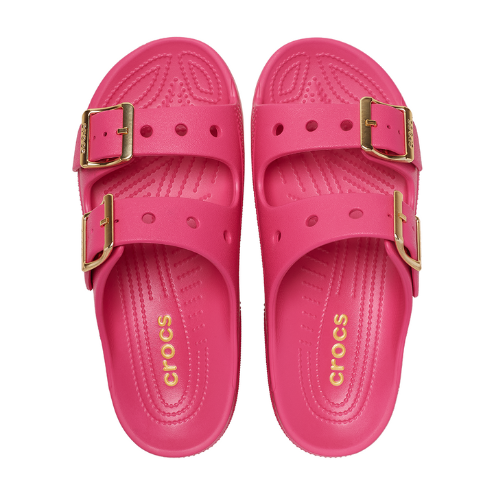 Women's Metallic Buckle Saturday Sandal