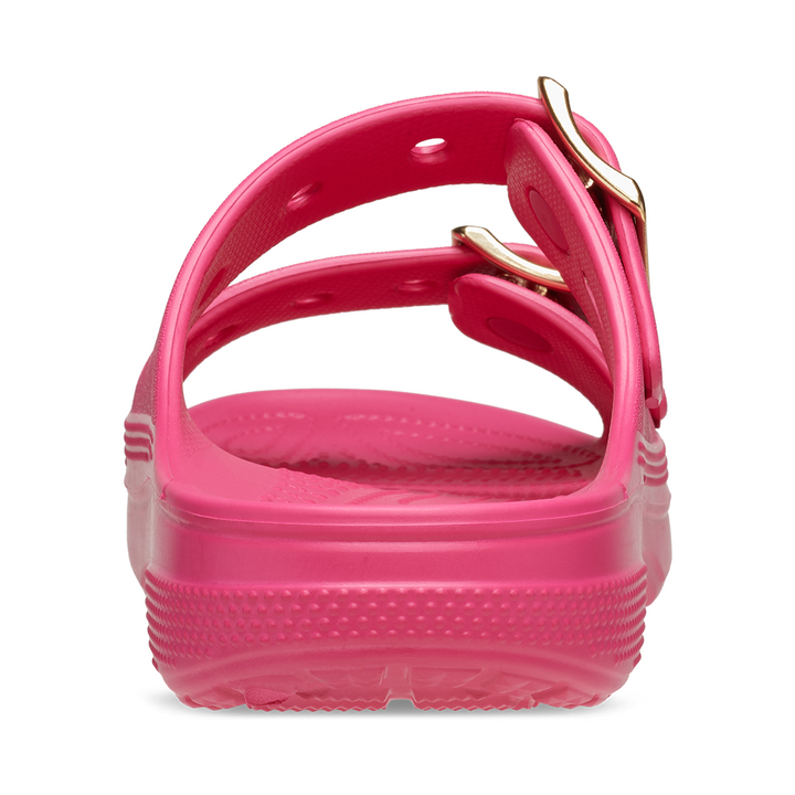 Women's Metallic Buckle Saturday Sandal