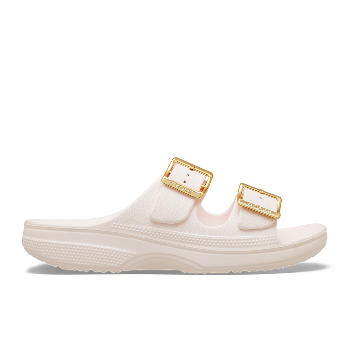 Women's Metallic Buckle Saturday Sandal