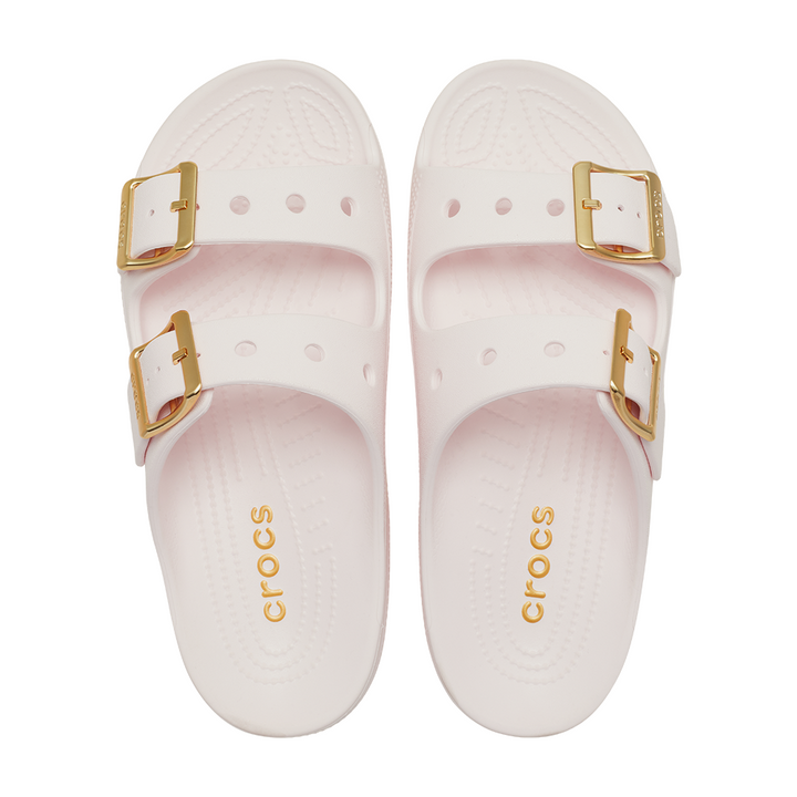 Women's Metallic Buckle Saturday Sandal