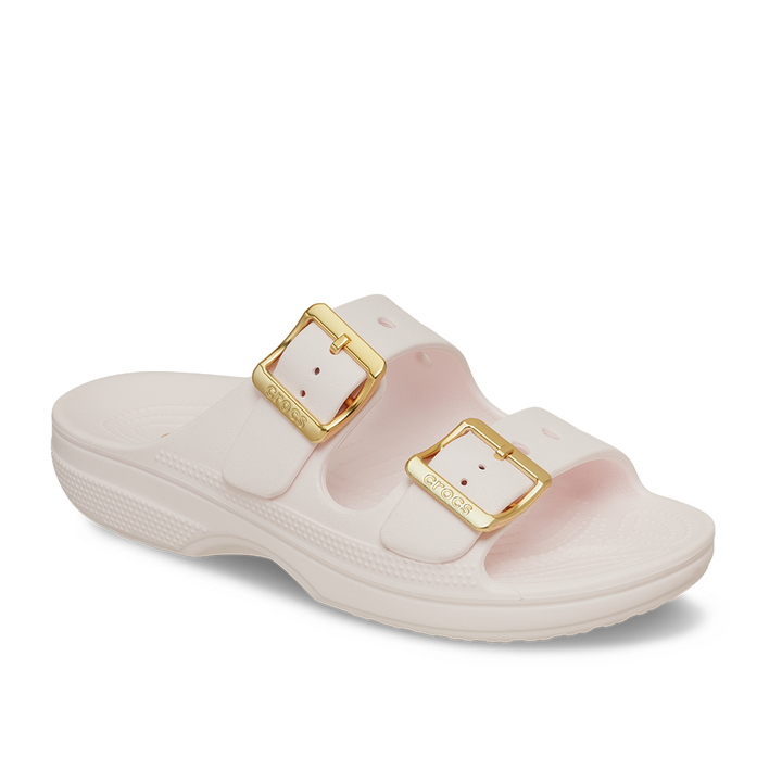 Women's Metallic Buckle Saturday Sandal