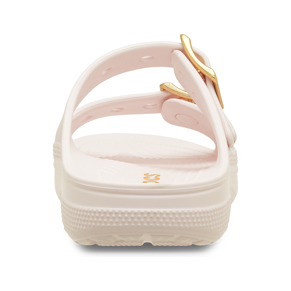 Women's Metallic Buckle Saturday Sandal