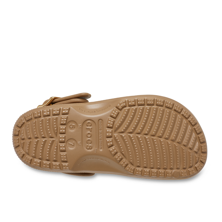 Classic Metallic Buckle Clog