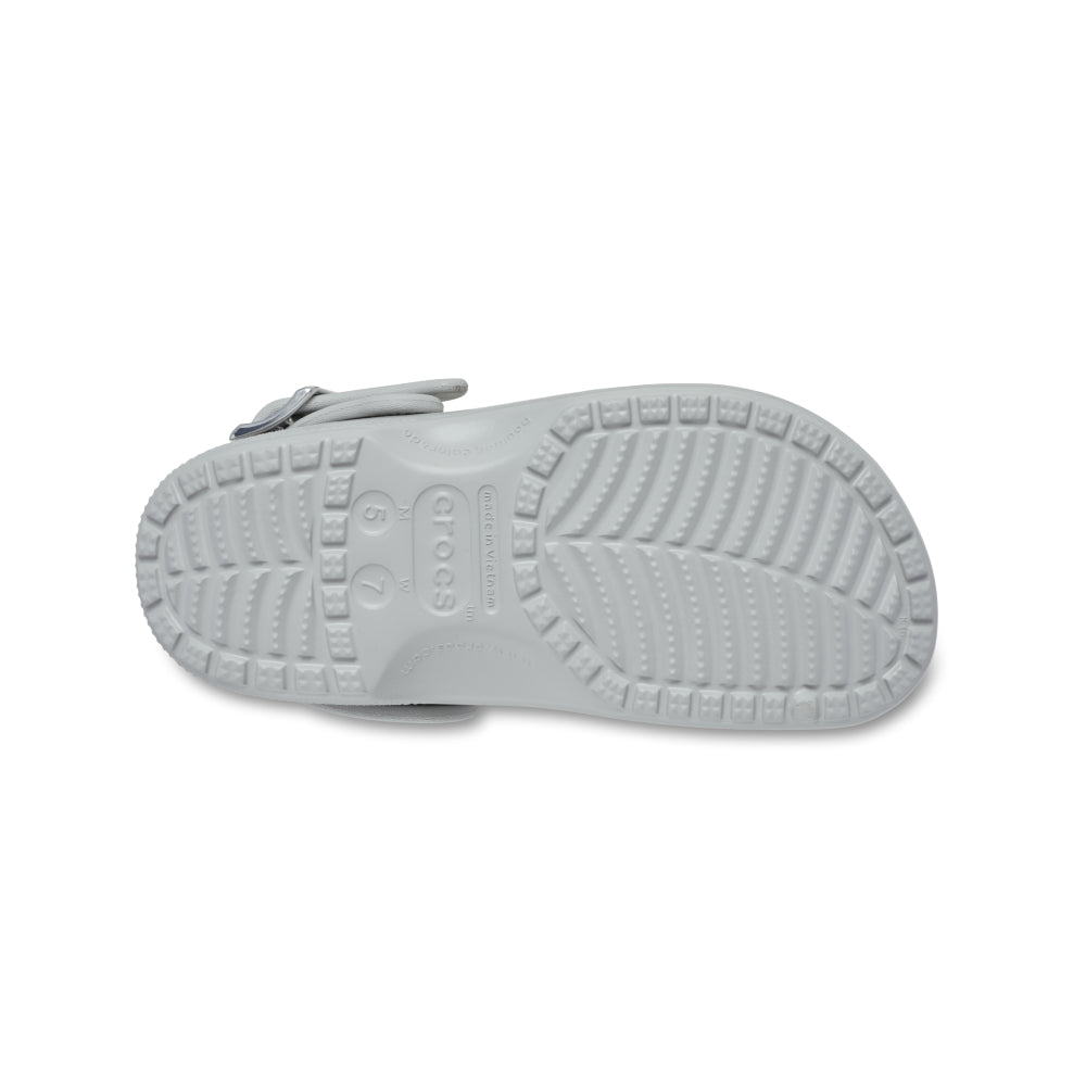 Classic Metallic Buckle Clog