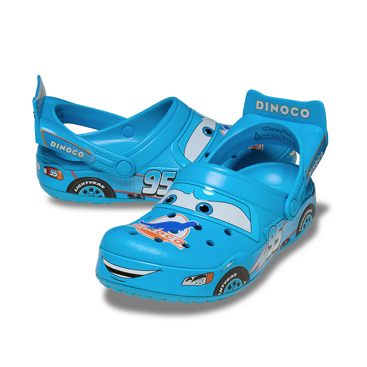 Dinoco Lightning McQueen CrocBand Clog