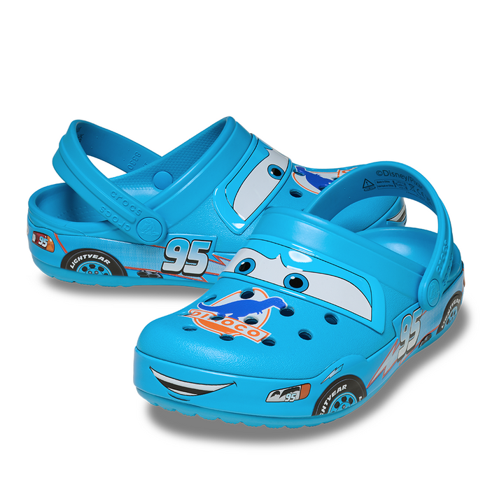 Kids’ Dinoco Lightning McQueen CrocBand Clog