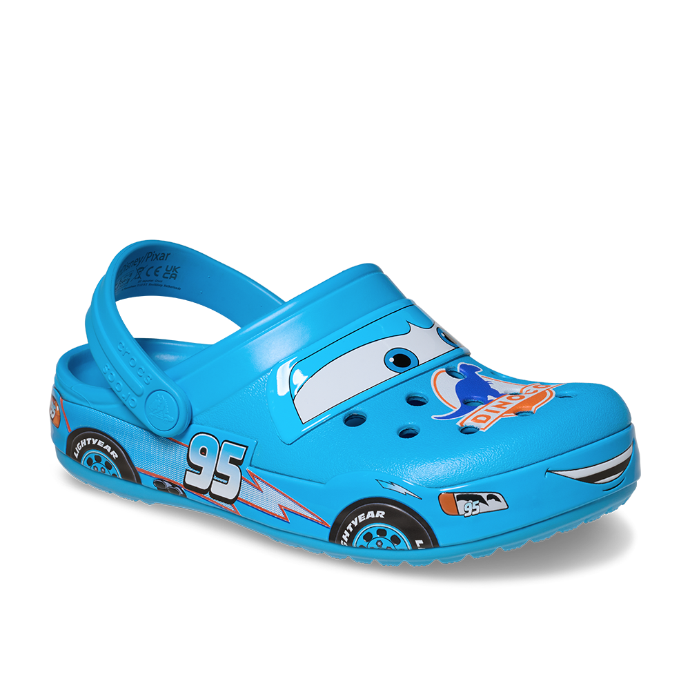 Kids’ Dinoco Lightning McQueen CrocBand Clog