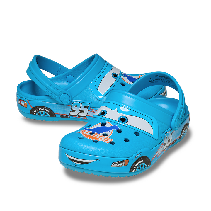 Toddler Lightning McQueen Dinoco Crocband Clog