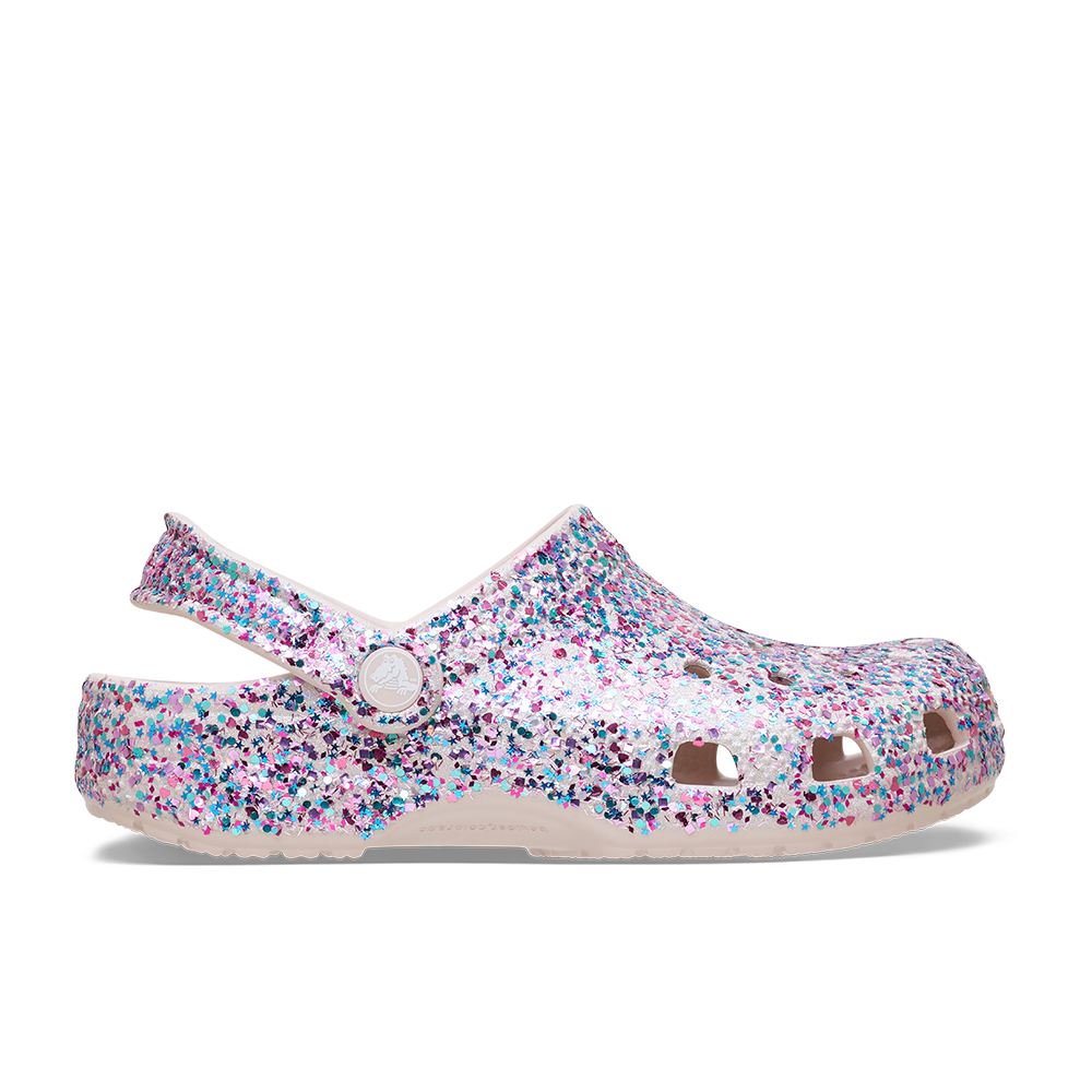 Toddler Classic Dazzle Glitter Clog
