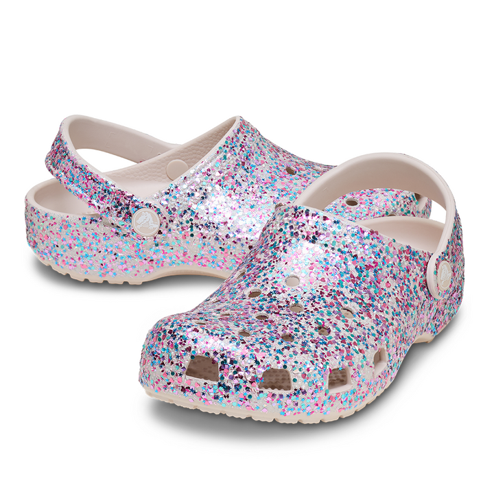 Toddler Classic Dazzle Glitter Clog