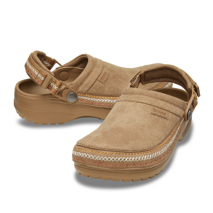 Crafted Vegan Suede Stitch