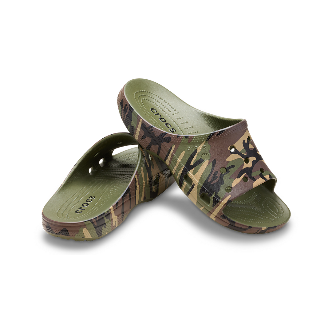Mens Camouflage Saturday Slide