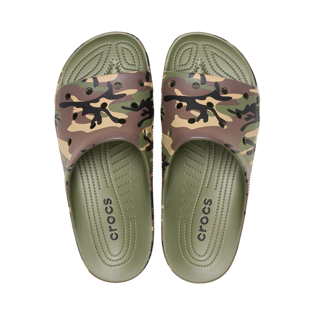 Mens Camouflage Saturday Slide