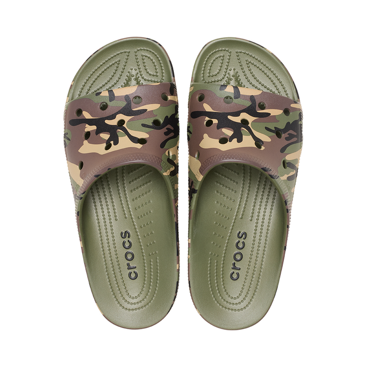 Mens Camouflage Saturday Slide