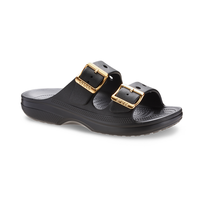 Women's Metallic Buckle Saturday Sandal