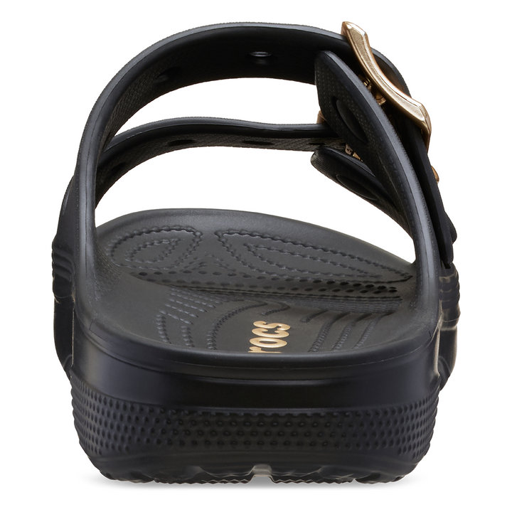 Women's Metallic Buckle Saturday Sandal