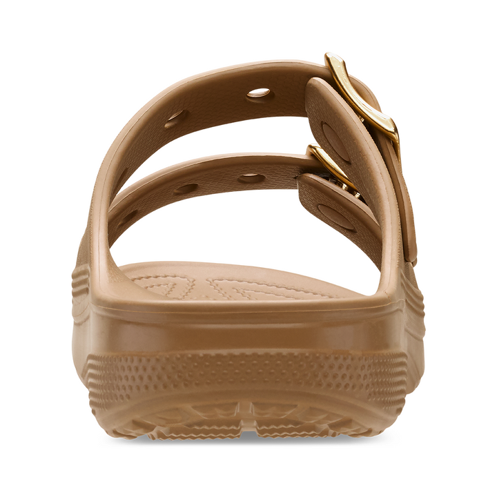 Women's Metallic Buckle Saturday Sandal