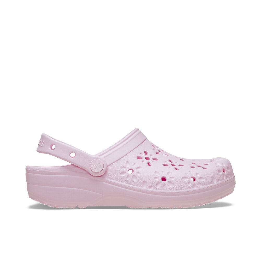 Classic Floral Cut-Out Clog
