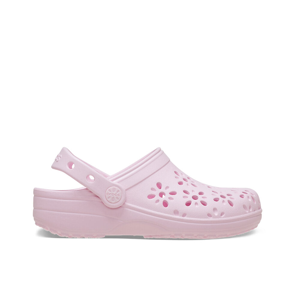 Kids' Classic Floral Cut-Out Clog