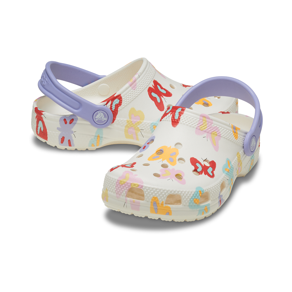 Toddler Classic Butterfly Graphic Clog