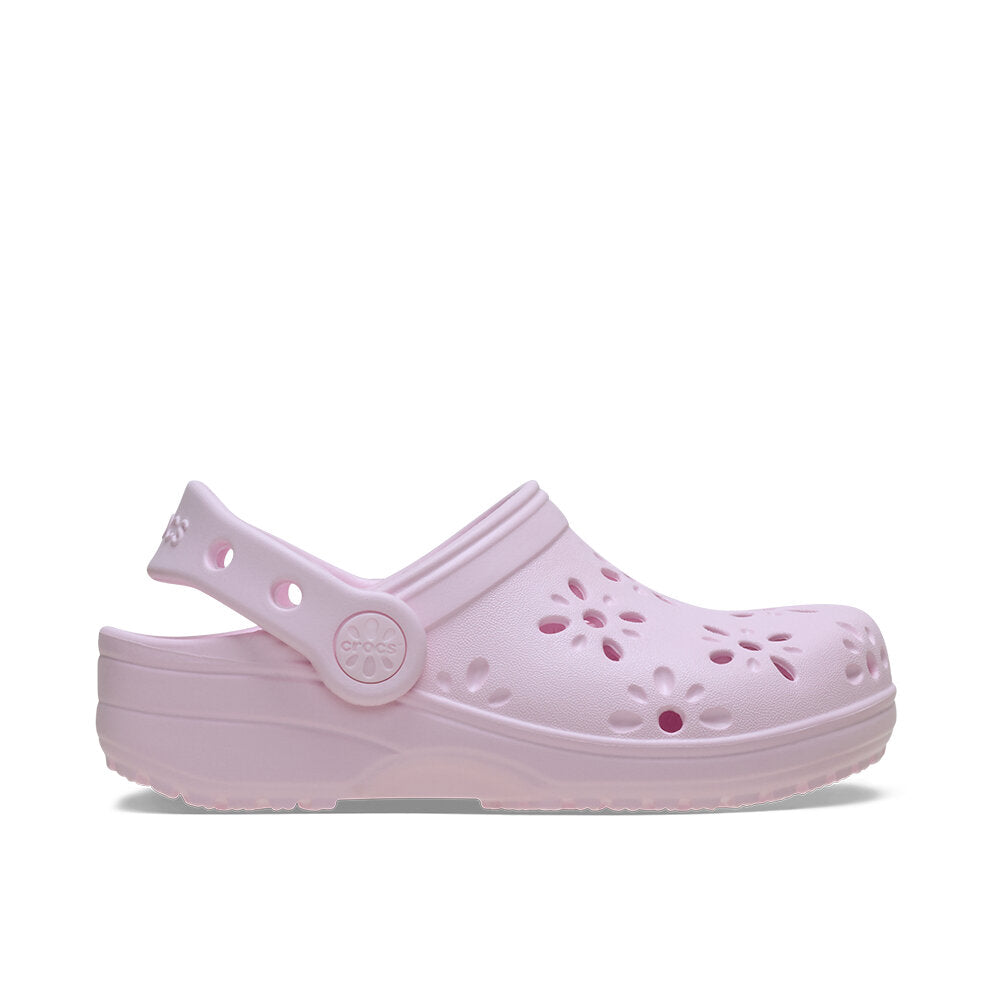 Toddler Classic Floral Cut-Out Clog