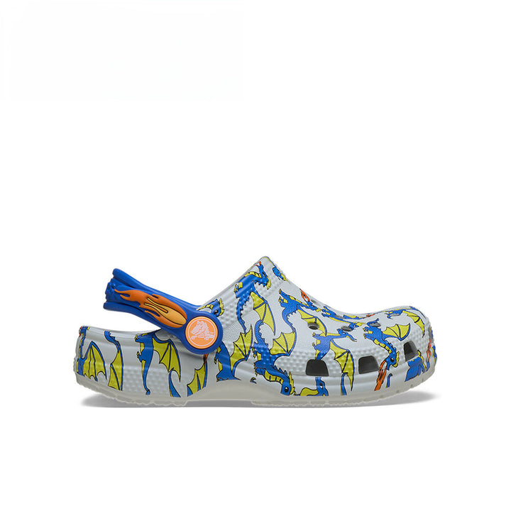 Toddler Classic Dragon Graphic Clog