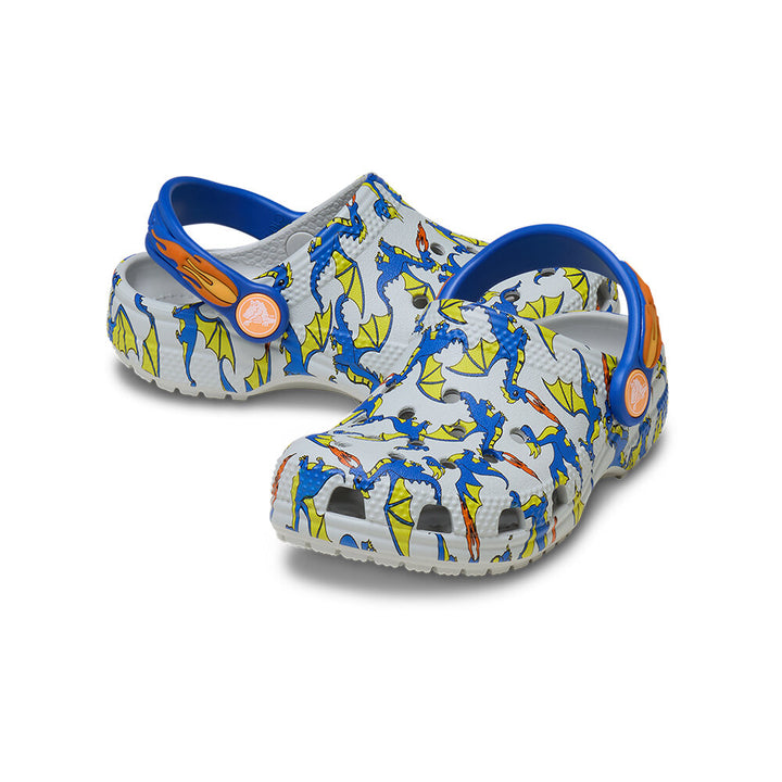 Toddler Classic Dragon Graphic Clog