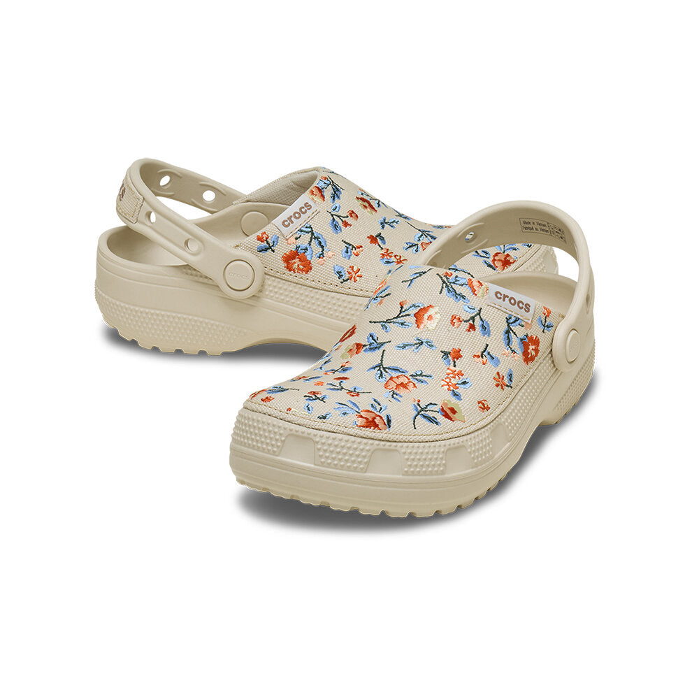 Classic Crafted Marble Floral Clog