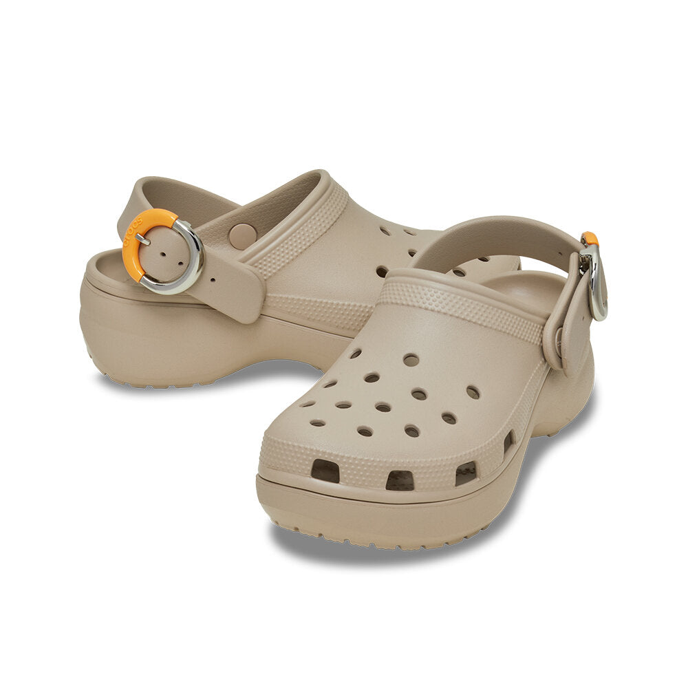 Women's Classic Platform Dipped Buckle Clog